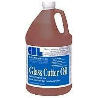 Glass Cutting Oil Suitable for All Glass Cutting Tools 4 Ounces Glass  Cutter Oil is Used for Cutting Glass Stained Glass Glass Bottles Tiles and  Mirrors