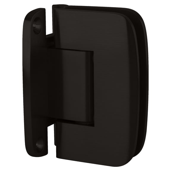 CRL R0M0370RB Oil Rubbed Bronze Roman 037 Series Wall Mount 'H' Back Plate Hinge