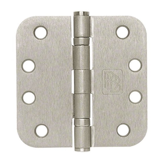CRL RB48DN Dull Nickel 4" x 4" Residential Bearing Hinge 5/8" Radius