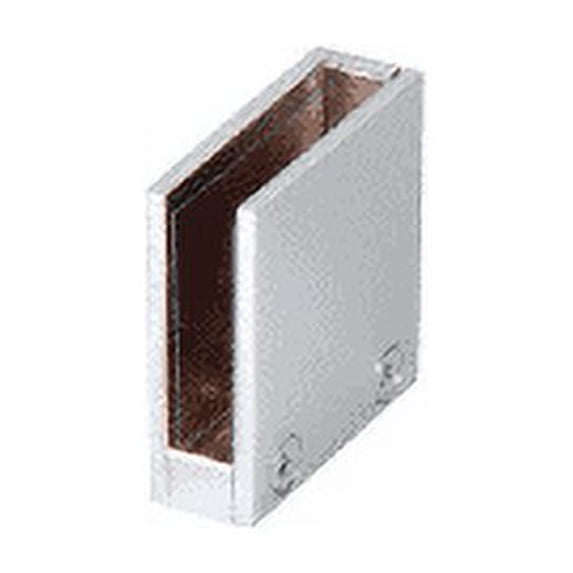 CRL RH2212BN Brushed Nickel 1/2" 90 Degree Straight End Clamp Type "D" Stair and Walkway Railings