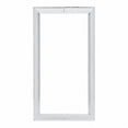 thumbnail image 1 of CRL RM8X8SC 8" Satin Chrome RM Series Flat Outside Surface/Round Tubing Inside Back-to-Back Pull Handle, 1 of 2