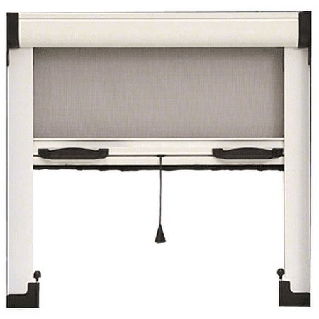 CRL RWS55W White 55" Retractable Window Screen