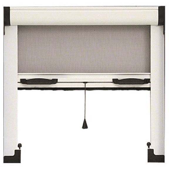 CRL RWS55W White 55" Retractable Window Screen