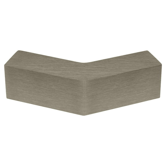 CRL S0GC135BN Brushed Nickel 135 Degree "Sleeve Over" Glass Clamp
