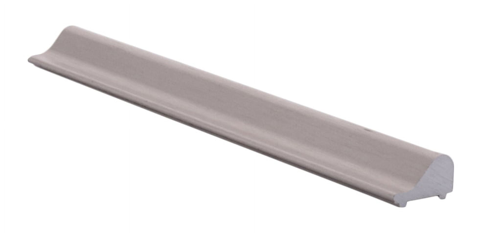 CRL S1L001BN Brushed Nickel Frameless Shower Door Tapered Threshold