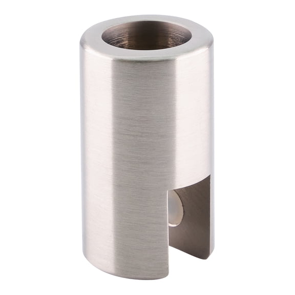 CRL S910BN Brushed Nickel Support Bar Bracket for 3/8" to 1/2" Glass