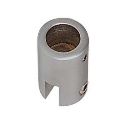 CRL S9BN Brushed Nickel Support Bar Bracket for 1/4" to 5/16" Glass