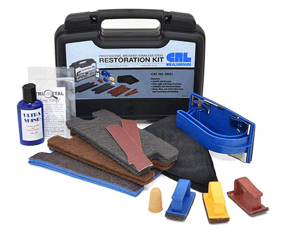 CRL SBG1 Professional Brushed Stainless Steel Restoration Kit