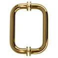 thumbnail image 1 of CRL SDPR6GP Gold Plated 6" Tubular Back-to-Back 3/4" Diameter Shower Door Pull Handles, 1 of 5