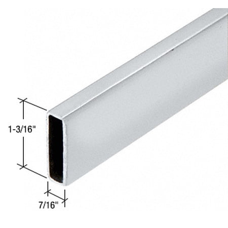 CRL SERH2PS Polished Stainless Serenity Series Sliding Door 78-3/4" Header Support Bar Only
