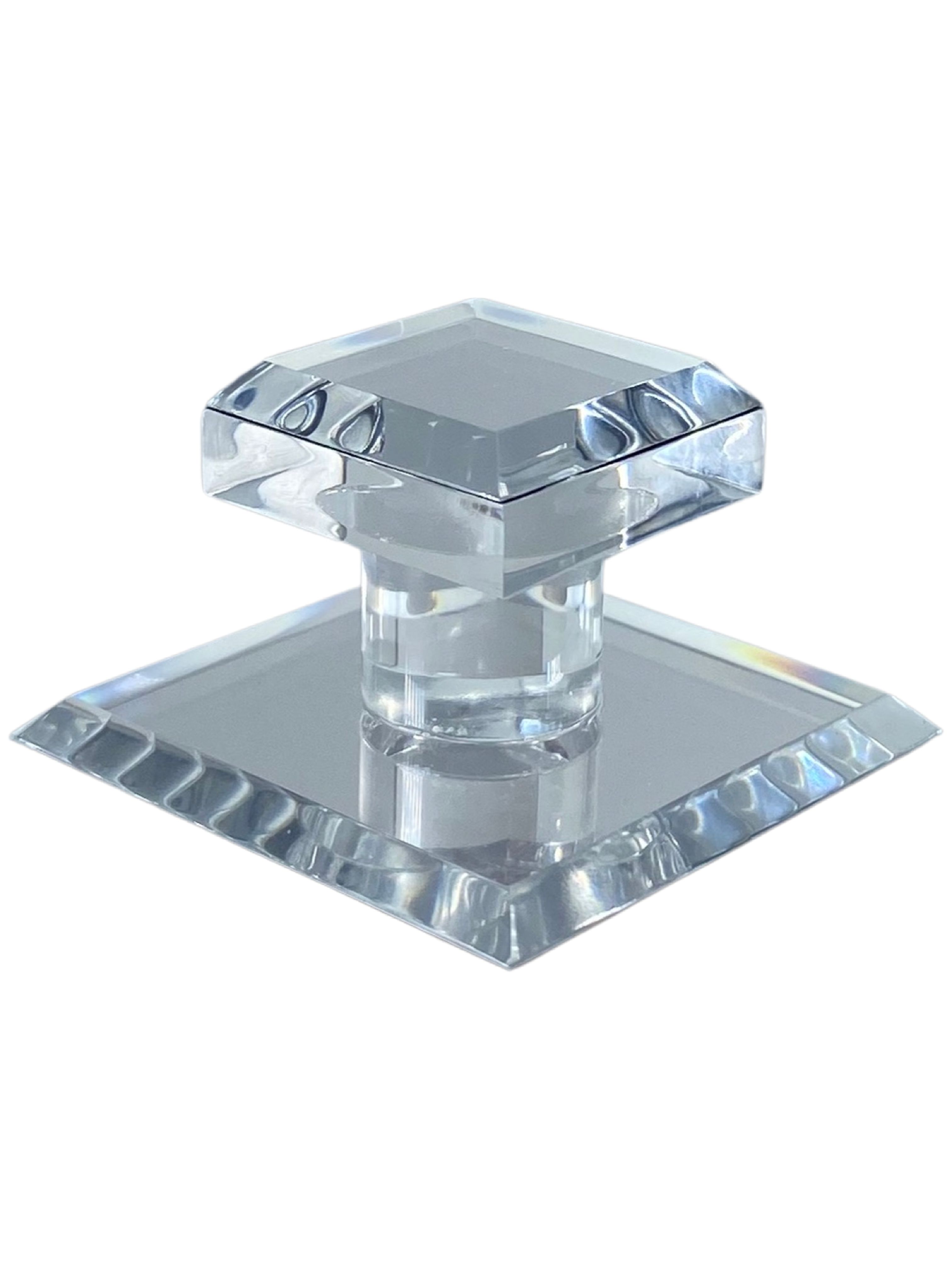 CRL SMPC3 Small Clear Acrylic StickOn Mirror Pull