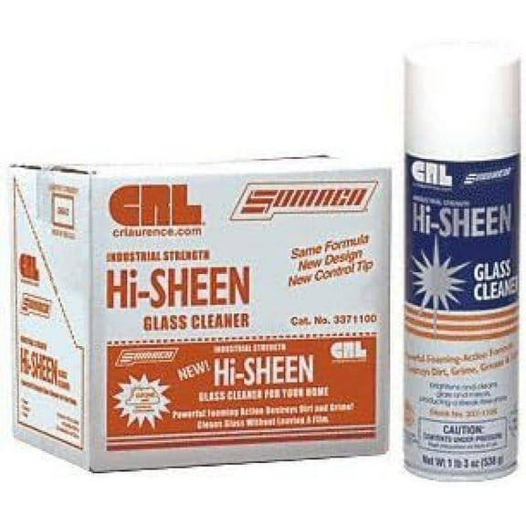 CRL SOMACA Hi-SHEEN Glass Cleaner - 19 oz Can by HTYSUPPLY