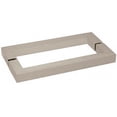 thumbnail image 1 of CRL SQ18X18BN Brushed Nickel "SQ" Style 18" Back-to-Back Towel Bar, 1 of 2