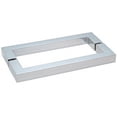thumbnail image 1 of CRL SQ18X18CH Polished Chrome "SQ" Style 18" Back-to-Back Towel Bar, 1 of 2
