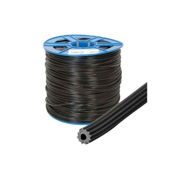 CRL SSBL165B .165" Black Serrated Screen Retainer Spline Bulk 15 Pound Roll