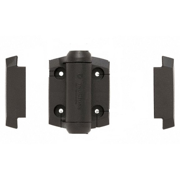 CRL TCHA1BL Black Self-Closing Gate Hinge
