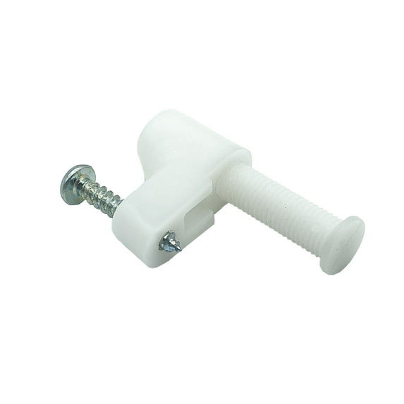 CRL TDK10W White Storm Window Clamps - Package of 4