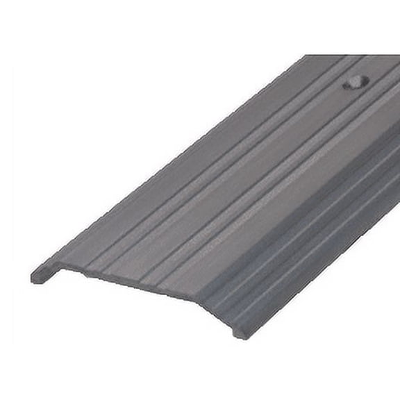 CRL TH014D36 Dark Bronze 4" x 1/2" Saddle Aluminum Threshold - 36-1/2" Long