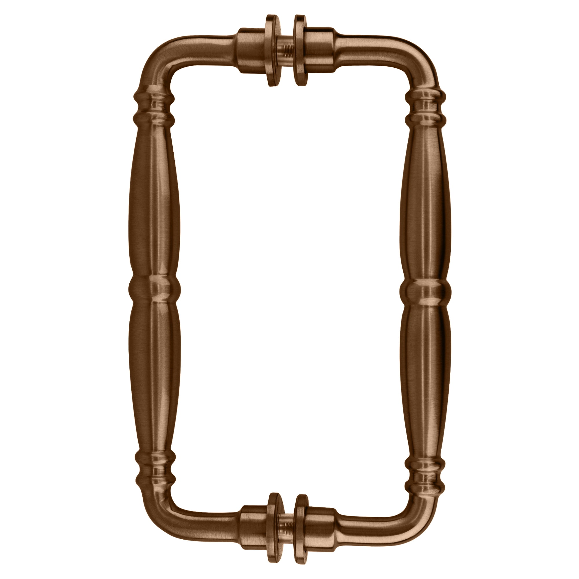 CRL V1C8X8ABRZ Antique Bronze 8" Victorian Style Back-to-Back Pull Handles