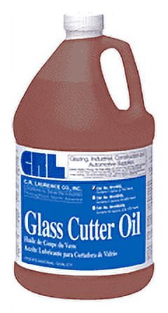 CRL Professional Glass Cutter Oil - Quart by CRL CRL 01 CRL Fletcher Gold-Tip Metal Handle Straight End Glass Cutter