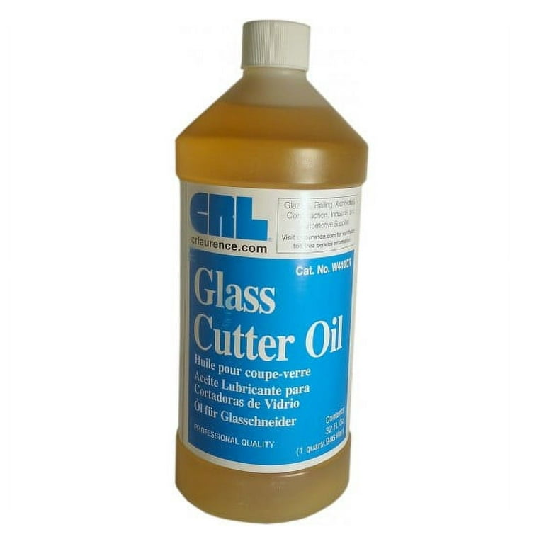 Glass Cutting Oil, Suitable for an Array of Glass Cutter and Glass Cutting  Tools, 4 oz Premium Glass Cutting Oil for Glass