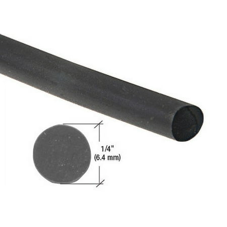 CRL WLS900 1/4" Round Locking Strip for 1990-1993 Dodge Trucks and Vans Black