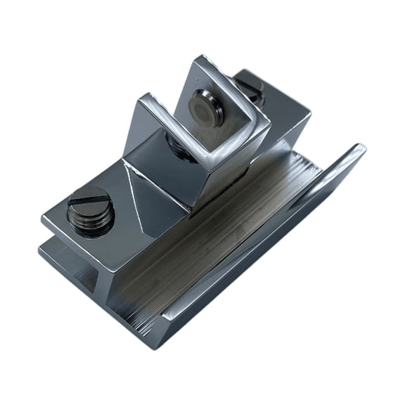 CRL ZLS3CH Chrome 3-Way with Top Junction Clamp