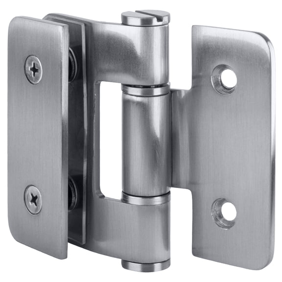 CRL ZUR05SS Brushed Stainless Zurich 05 Series Wall Mount Outswing Hinge