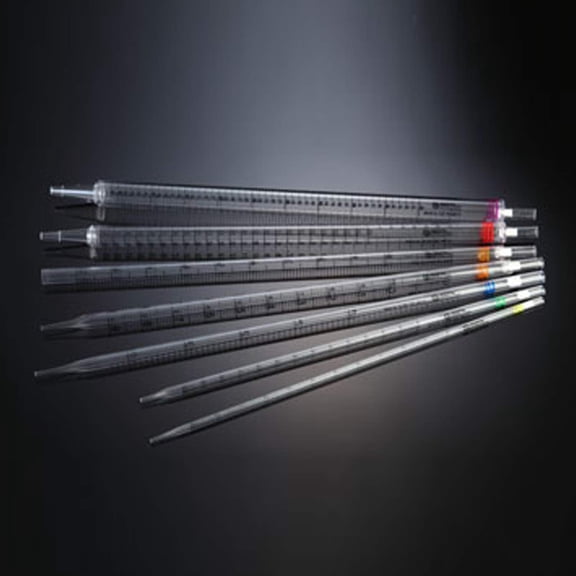 CRM Serological Pipettes- Volume 10mL, Orange, Individually Wrapped, Sterile, (case of 400 pieces)
