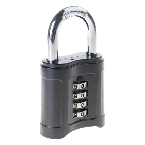 CRNGYEAM Heavy Duty Combination Padlock Waterproof 4 Digit Padlocks Safely Code Lock