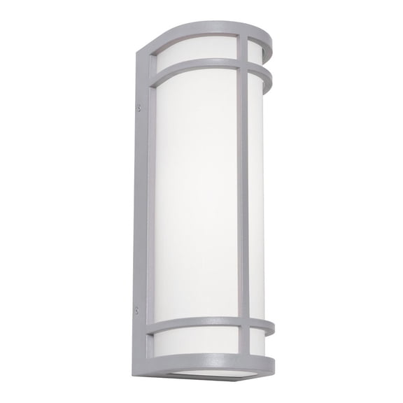 CRNW0616LAJUDTG AFX Crain - 20W 1 LED Outdoor Wall Mount-16 Inch Tall and 6 Inch Wide-Textured Grey Finish