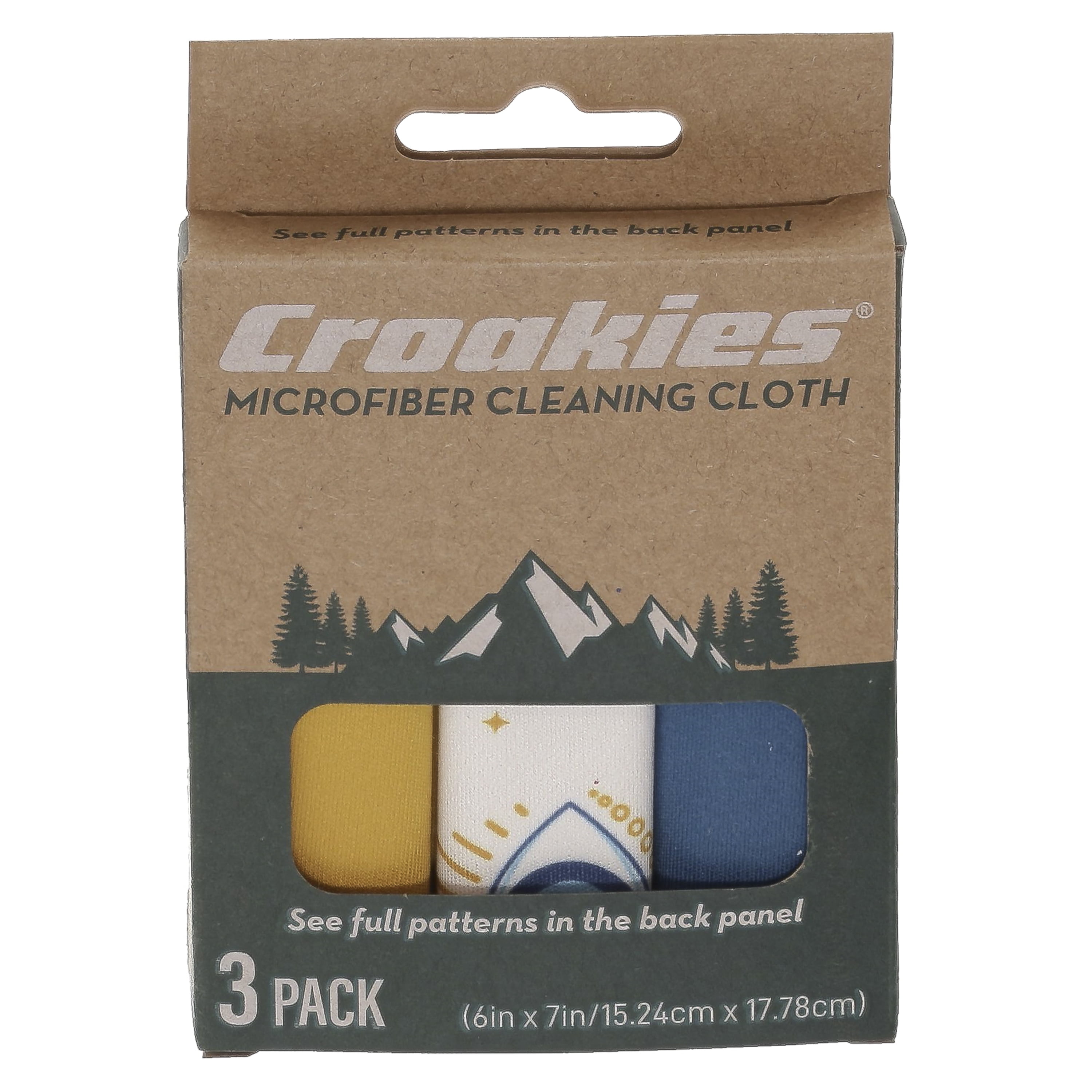 Croakies Tripack Eye See You Microfiber Lens Cleaning Cloths
