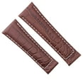 thumbnail image 1 of CROC LEATHER BAND FOR ROLEX DAYTONA 16519 16520 116518 116519 BROWN WS SHORT, 1 of 2