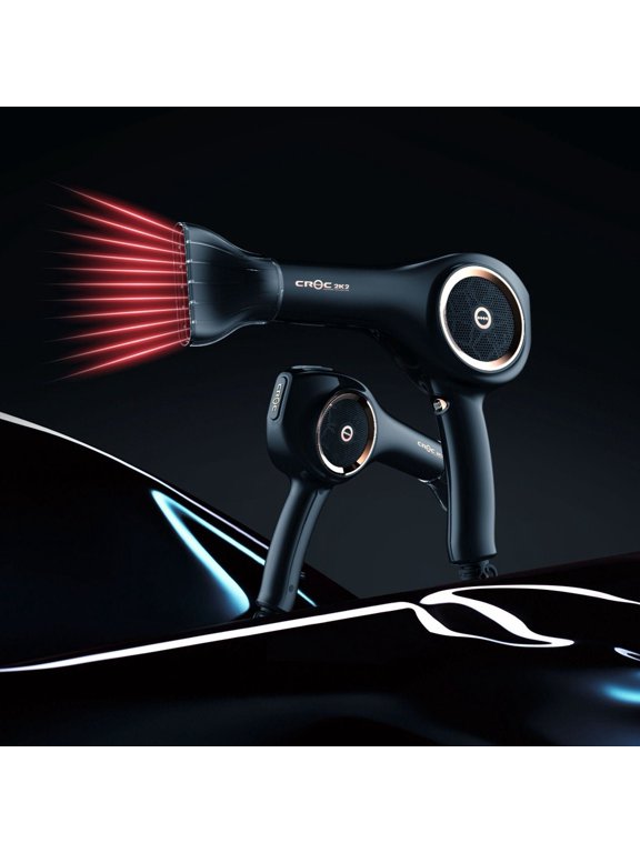Master 2k2 Digital Infrared Blow Dryer Black Brushless Motor