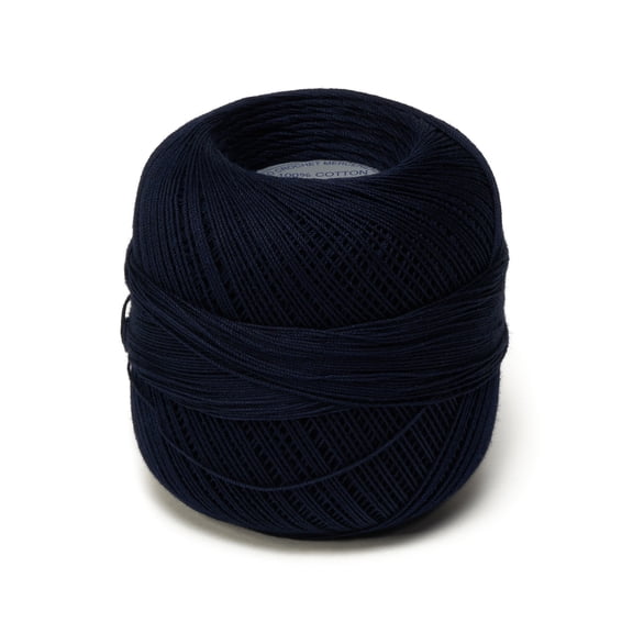 CROCHET OMEGA NO.10 [30grs] - 100% Mercerized Cotton Yarn for Fine Crochet - Color 38-Navy Blue 103