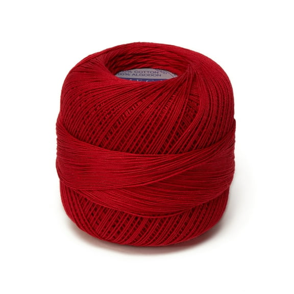 CROCHET OMEGA NO.20 [30grs] - 100% Mercerized Cotton Yarn for Fine Crochet - Color 22-Merlot 202