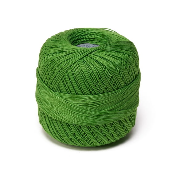 CROCHET OMEGA NO.20 [30grs] - 100% Mercerized Cotton Yarn for Fine Crochet - Color 46-Palm Green 246