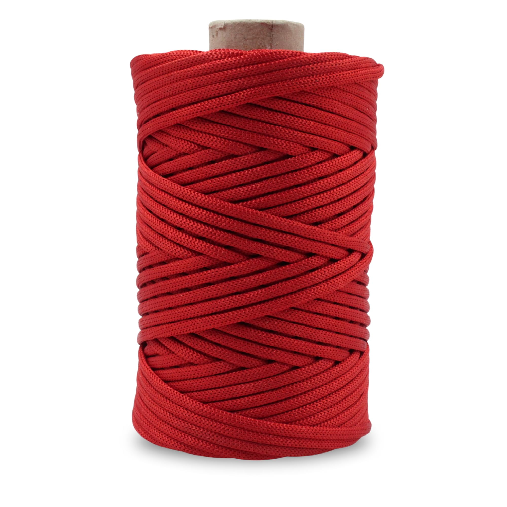 Blooded Rope CROCHETA Blood Red 3mm x 109yards PP Knot Macrame Cord, Colored Macrame ...