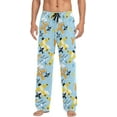 thumbnail image 1 of CROPD Pajama Pants Men Sleepwear Lounge Pants Pjs Bottoms with Pockets, 1 of 7