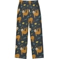 thumbnail image 1 of CROPD Electric Acoustic Guitar Pajamas Pants Soft Long Pajama Bottoms Lounge Sleep Pants Size S-XL, 1 of 8