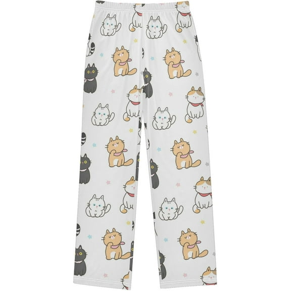 CROPD Festive Christmas Pajamas Pants Soft Long Pajama Bottoms Lounge Sleep Pants Size S-XL