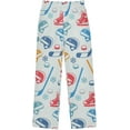 thumbnail image 1 of CROPD Festive Christmas Pajamas Pants Soft Long Pajama Bottoms Lounge Sleep Pants Size S-XL, 1 of 8