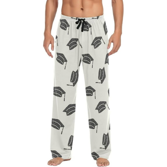 CROPD Pajama Pants Men Sleepwear Lounge Pants Pjs Bottoms with Pockets
