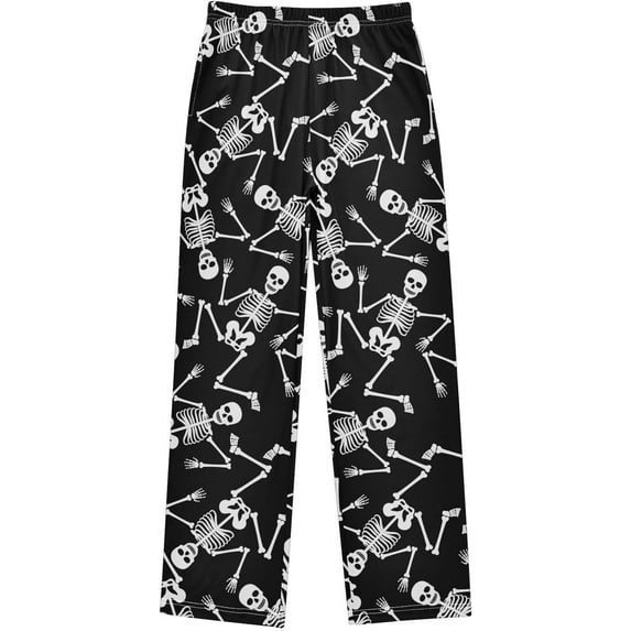 CROPD Halloween Pajamas Pants Soft Long Pajama Bottoms Lounge Sleep Pants Size S-XL
