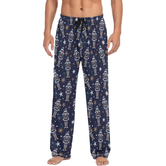 CROPD Men's Pajama Pants Valentines Day Pjs Bottoms with Pockets Sleepwear Lounge Pants for Men