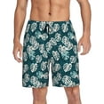 thumbnail image 1 of CROPD Mens Pajama Shorts Soft Lounge Bottoms Sleepwear Pj Pants With Pockets S-4XL, 1 of 10