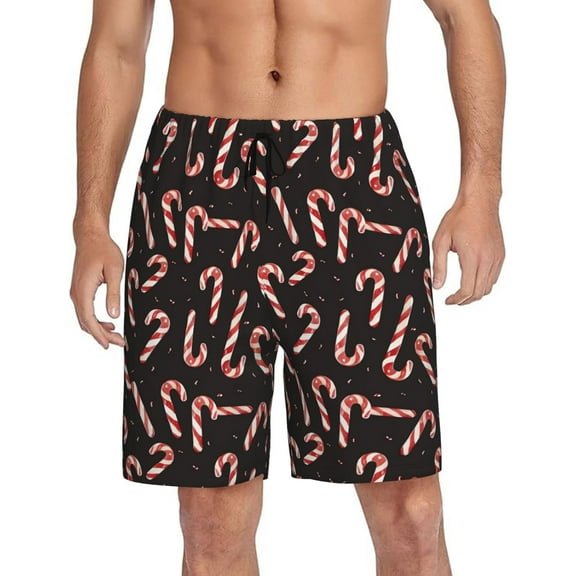 CROPD Mens Pajama Shorts Soft Lounge Bottoms Sleepwear Pj Pants With Pockets S-4XL