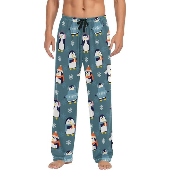 CROPD Pajama Pants for Men Sleep Lounge Pants Pjs Bottoms with Pockets