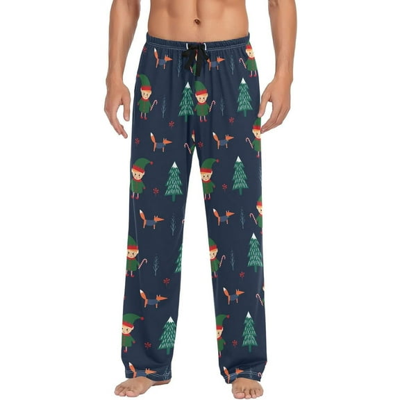 CROPD Pajama Pants for Men Sleep Lounge Pants Pjs Bottoms with Pockets
