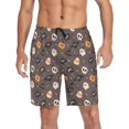 thumbnail image 1 of CROPD Pajama Shorts Mens Pajama Bottoms Men's Lounge Sleep Shorts with Pockets, 1 of 6